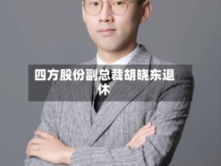 四方股份副总裁胡晓东退休