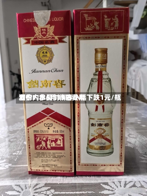 酒价内参6月15日费用发布：水晶剑南春小幅下跌1元/瓶-第1张图片